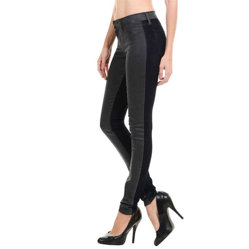 Angry Rabbit Front Coating Contrast Grey Jeans
